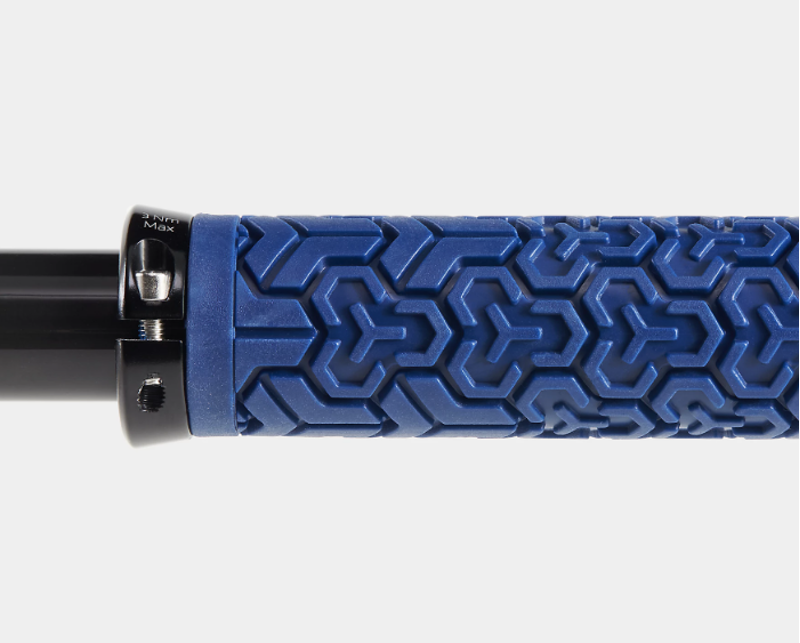 Bontrager SE Elite Recycled Plastic Grips in Mulsanne Blue-2